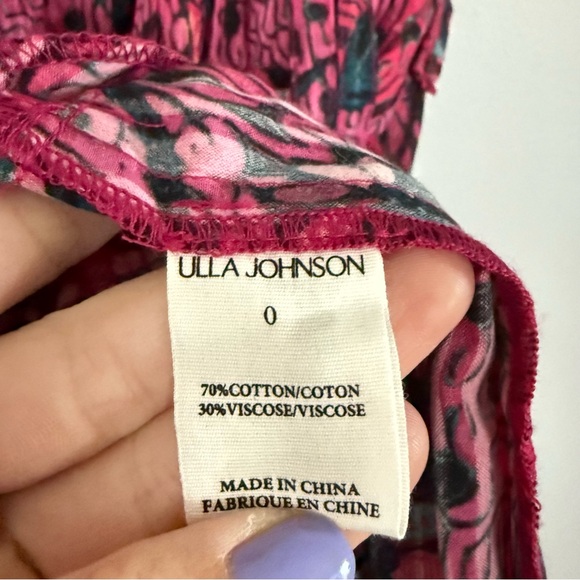 Ulla Johnson Snapdragon Mariam Belted Midi Dress - 0 - Picture 7 of 7